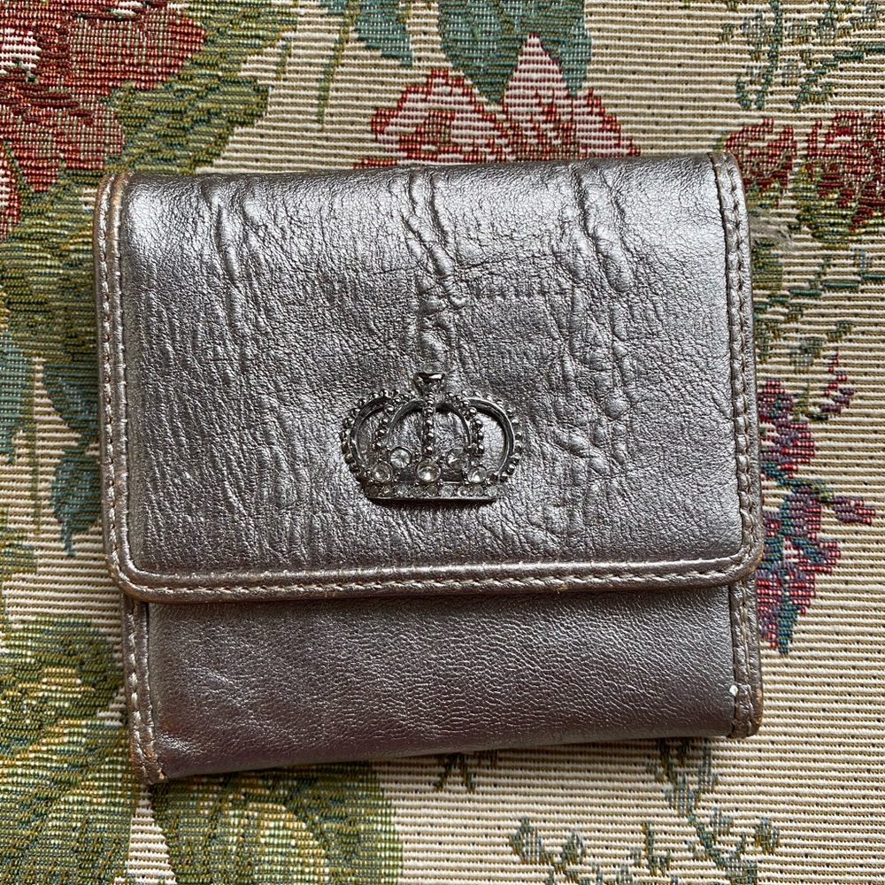 Juicy Couture silver wallet
